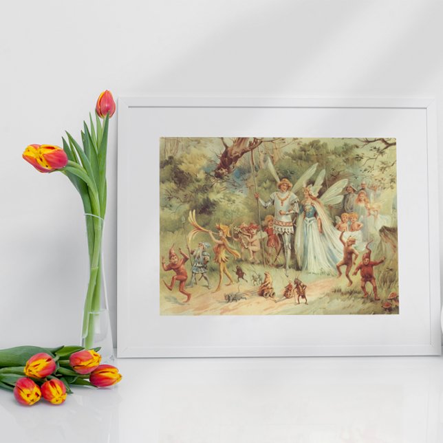 Póster Thumbelina y el príncipe Boda, cuentos de hadas ve (Subido por el creador)