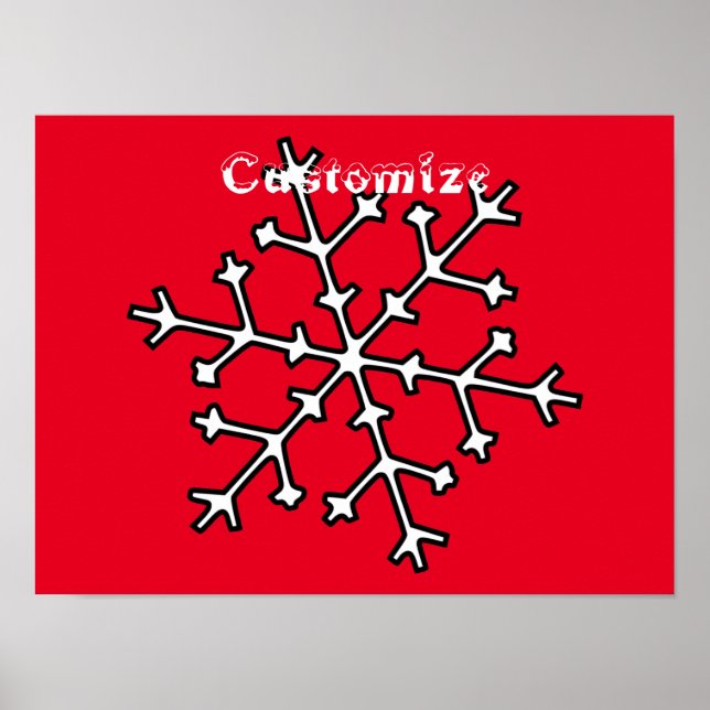 Póster Thunder_Cove de copo de nieve (Frente)