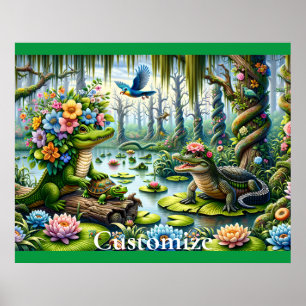 Póster Thunder_Cove de la ciénaga de la fantasía del liga