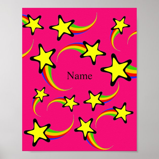 Póster Thunder_Cove: Estrellas de tiro con arco iris (Frente)