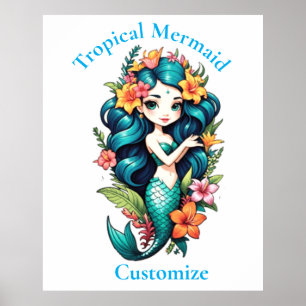 Póster Thunder_Cove, Sirena Tropical