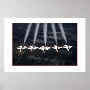 Póster Thunderbirds F-16