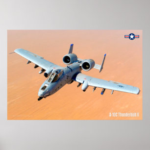 PÓSTER THUNDERBOLT II A-10C