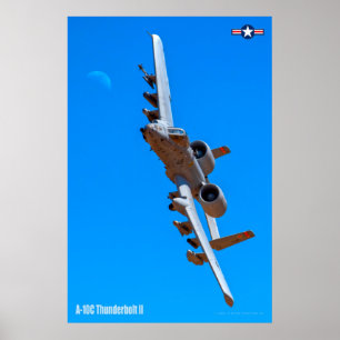 PÓSTER THUNDERBOLT II A-10C