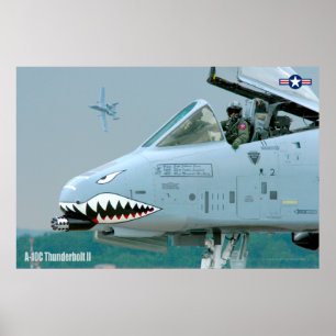 PÓSTER THUNDERBOLT II A-10C
