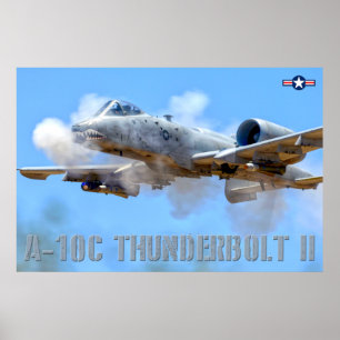 PÓSTER THUNDERBOLT II A-10C