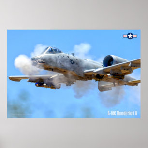 PÓSTER THUNDERBOLT II A-10C
