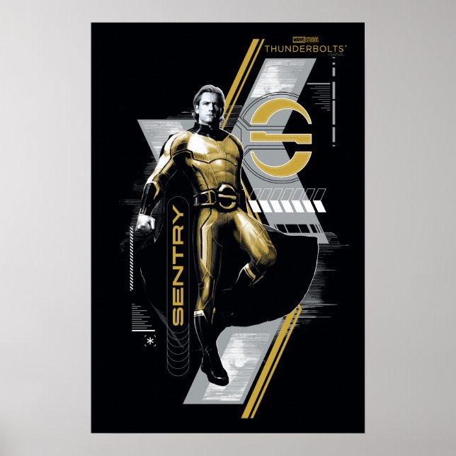 Póster Thunderbolts* | Gráfico del personaje de Sentry (Frente)