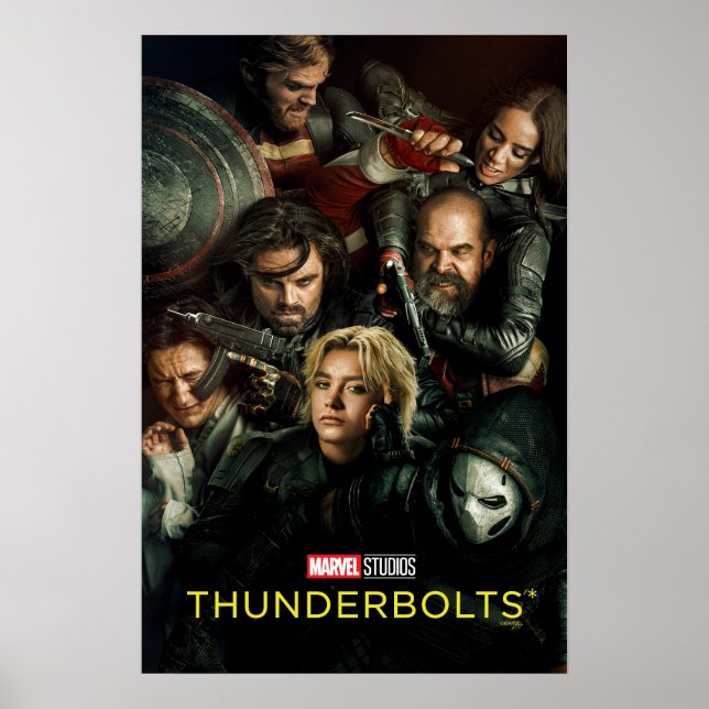 Póster Thunderbolts* | Group Fighting Theatrical (Frente)
