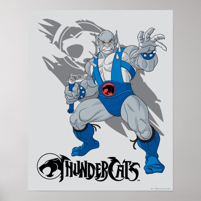 Póster ThunderCats | Gráfica de carácter de pantorro (Frente)