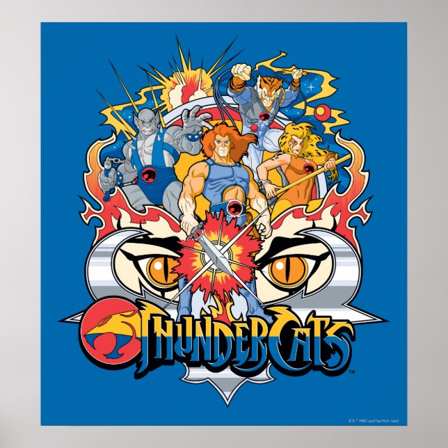 Póster ThunderCats | Gráfico del grupo Firey (Frente)