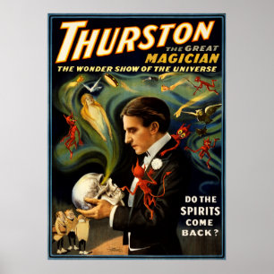 Póster Thurston el gran mago