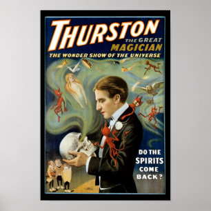Póster Thurston ~ El gran mago