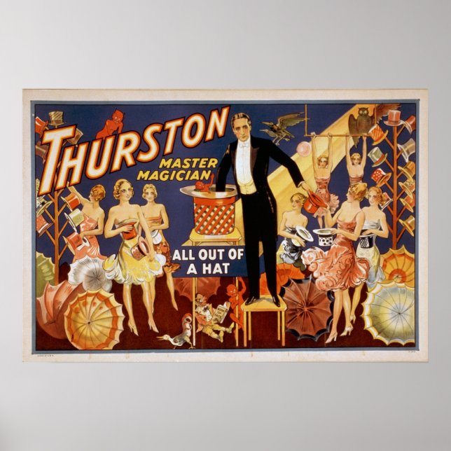 Póster Thurston Magician (Frente)