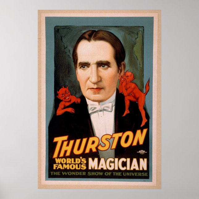 Póster Thurston Magician (Frente)