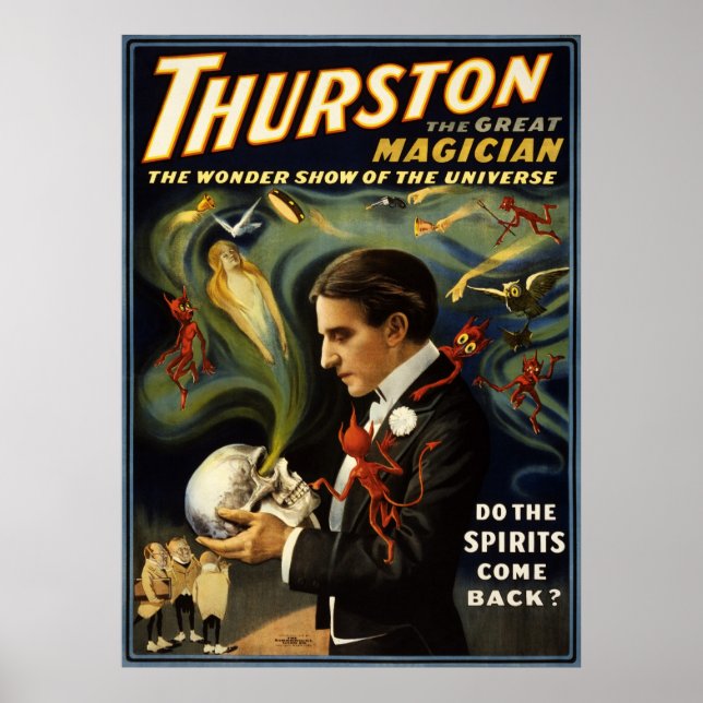 Póster Thurston the great magician 2 (Frente)