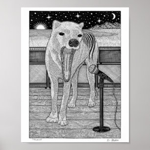 Póster Thylacine