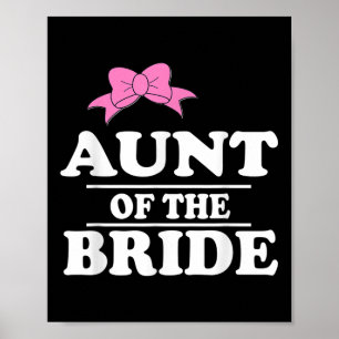 Póster Tía De La Novia Boda 