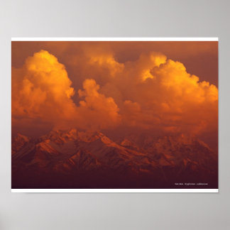 Póster Tian Shan, Kazajistán