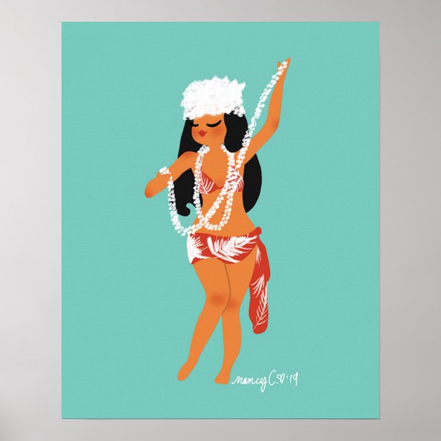 Póster Tiare de poster Jeanne (Frente)