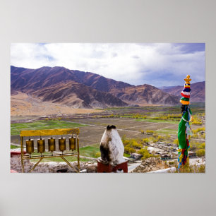 Póster Tibet - Palacio de Yumbulakhang
