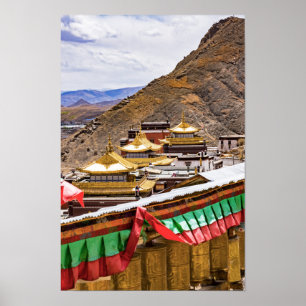 Póster Tíbet, Shigatse - Monasterio de Tashilumpo