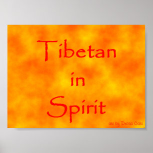 Póster Tibetano en Alcohol-Poster