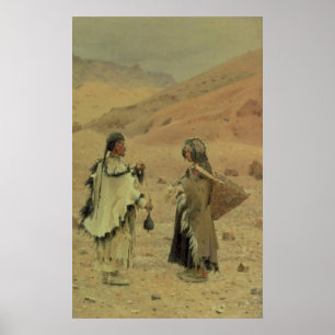 Póster Tibetanos del oeste, 1875