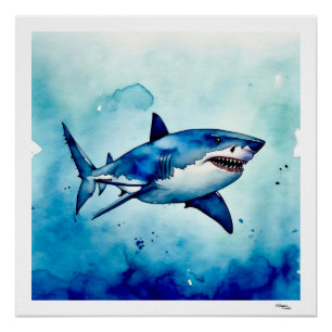Póster Tiburón