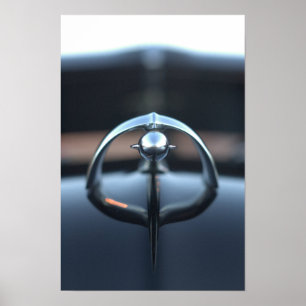 Póster "Tiburón" Adorno de Capó - Salón del Automóvil del