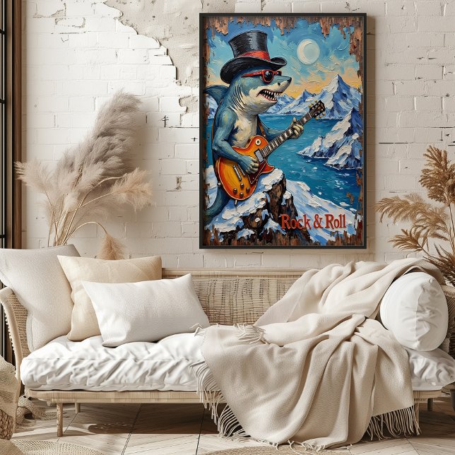 Póster Tiburón balancín, presencia de la etapa helada (Subido por el creador)