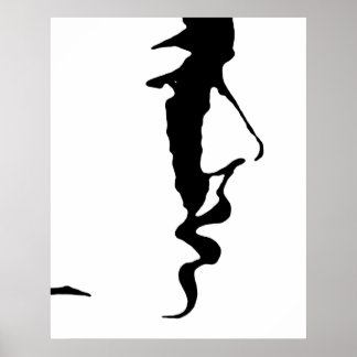 Póster Tiburón crudo