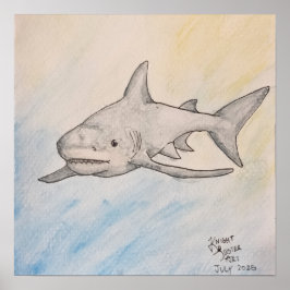 Póster Tiburón Toro