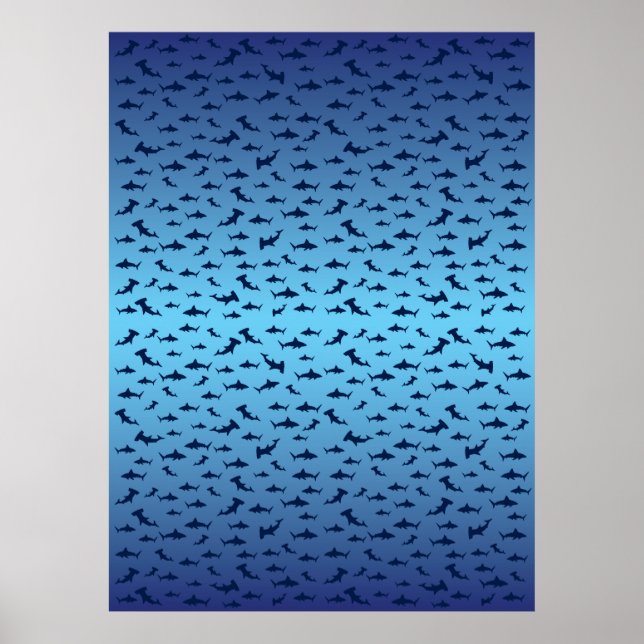 Póster Tiburones/mandíbulos (Frente)