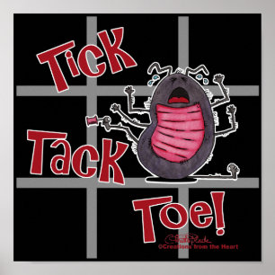 Póster Tick Tack Toe