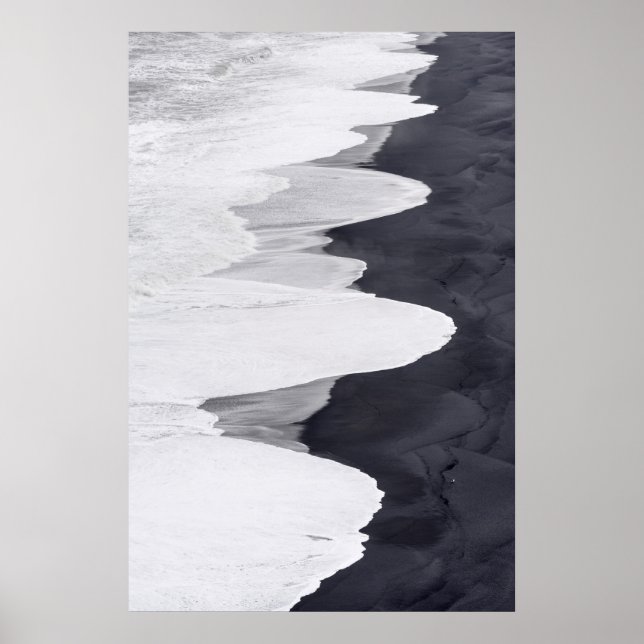 Póster Tide Lava la Playa Negra (Frente)