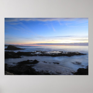 Póster "Tide Pool Mist" Mendocino, CA.