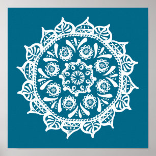 Póster Tidepool Mandala