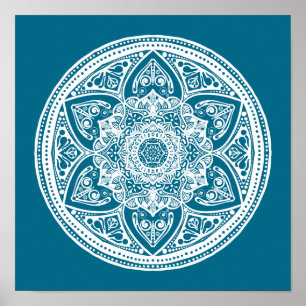 Póster Tidepool Mandala