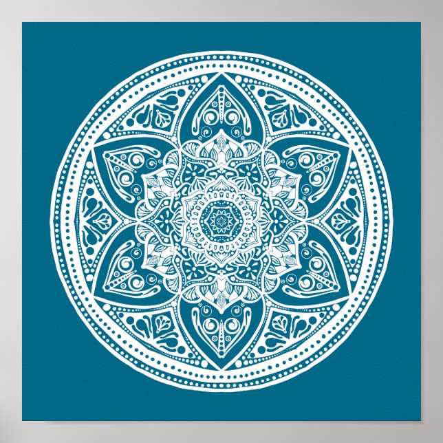 Póster Tidepool Mandala (Frente)