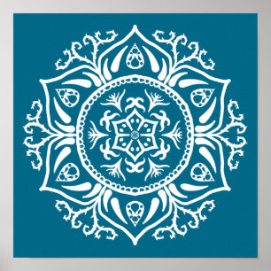 Póster Tidepool Mandala