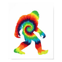 Tie Dye Bigfoot