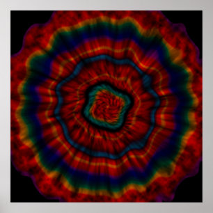PÓSTER TIE DYE THROW