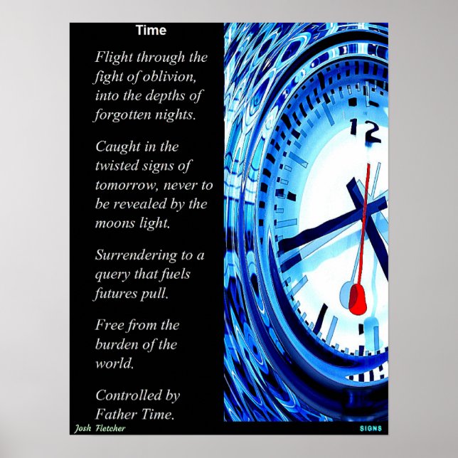 Póster Tiempo (Frente)