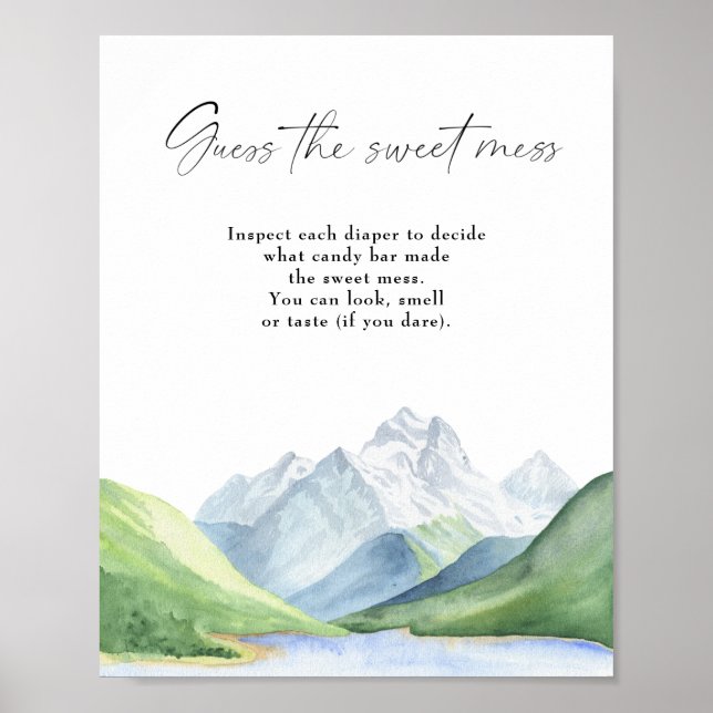 Póster ¡Tiempo de aventura! - adivinen el dulce desastre (Frente)