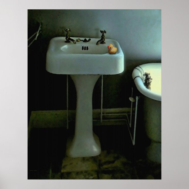 Póster Tiempo de baño (Frente)