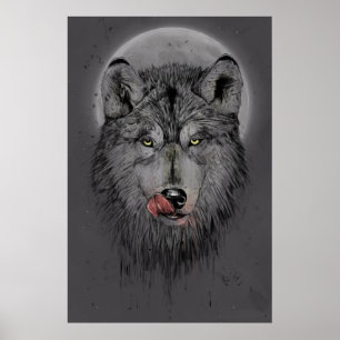 Póster Tiempo de cena (versión oscura)