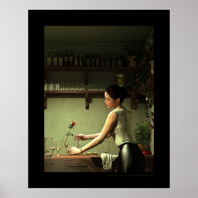 Póster Tiempo de cierre - La fermetura (Frente)