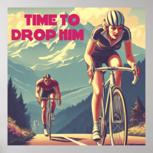 Póster Tiempo De Dejarlo En Ciclismo