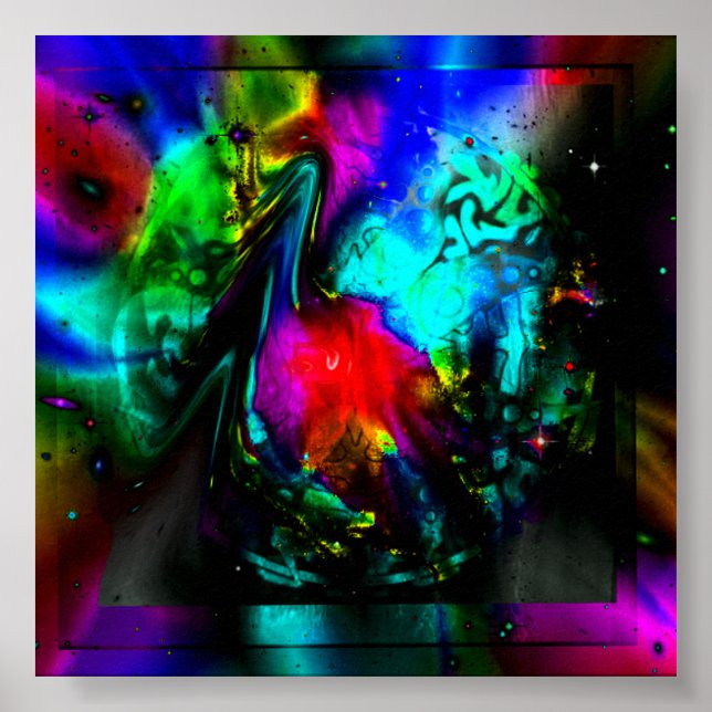 Póster Tiempo de espacio (Frente)